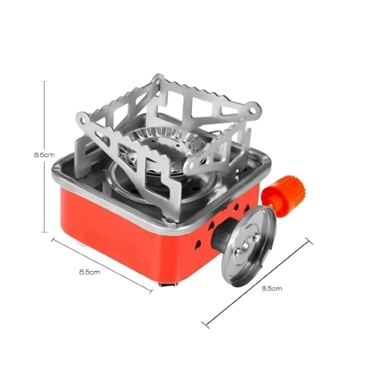 Portable Folding Outdoor Gas Stove | Compact Card-Type Palm Square Camping Burner | Lightweight Travel Cooking Stove - Image 5