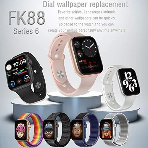 FK88 Smart Watch – 1.78″ Full Touch Screen, Bluetooth Calling, Heart Rate & SpO₂ Monitor, Multi‑Sport Modes – Android & iOS Compatible - Image 2
