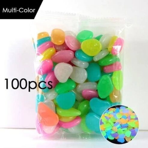 Glow In The Dark Pebbles | Luminous Resin Stones for Garden, Aquarium & Pathway Decor | Eco-Friendly Night Glow Landscaping Stones - Image 5