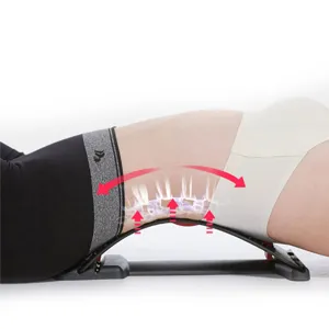 Back Stretcher Lumbar Back Pain Relief | Multi-Level Back Massager Device | Pain Relief Back Massage Posture - Image 2
