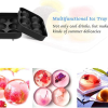 6-Grid Round Silicone Ice Cube Tray | Large Ice Ball Maker for Drinks | Silicone Mold for Whiskey & Party Drinks - Image 2