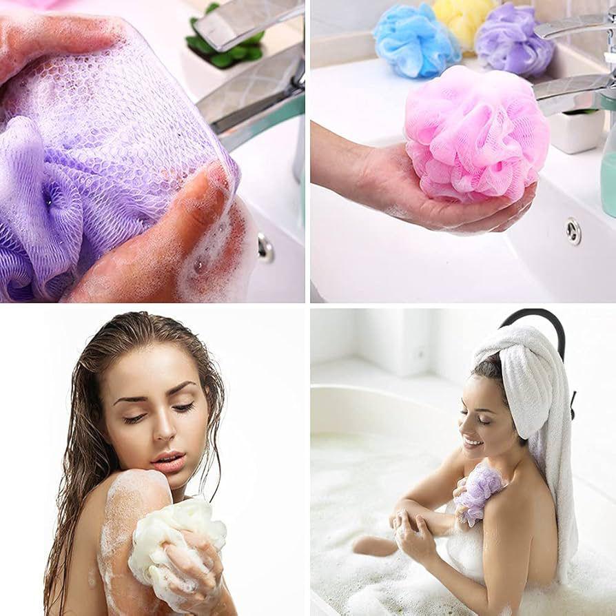 Body Wash Puff Sponge Pack | Gentle Exfoliating Puff for Smooth Skin | Deep Clean & Gentle Exfoliation - Image 6