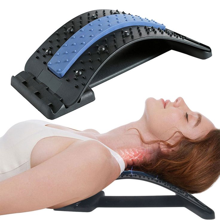 Back Stretcher Lumbar Back Pain Relief | Multi-Level Back Massager Device | Pain Relief Back Massage Posture - Image 4