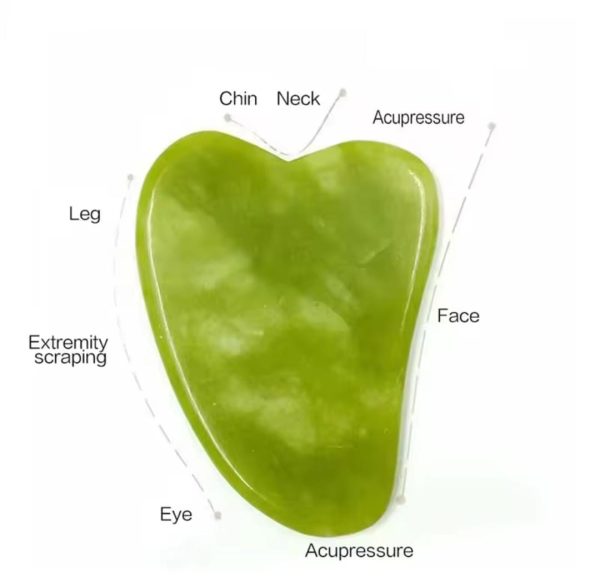 Flawless Jade Roller With Stone | Premium Jade Roller for Smooth For Skin - Image 2