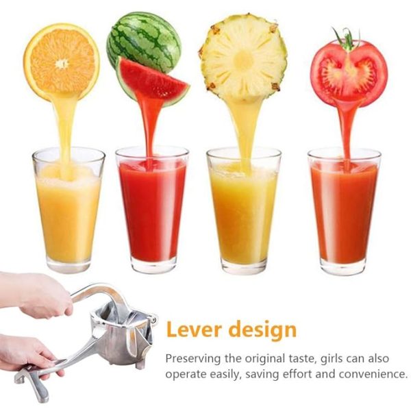 Manual Juice Extractor | Fruit Hand Pressure Juicer Squeezer - Image 4