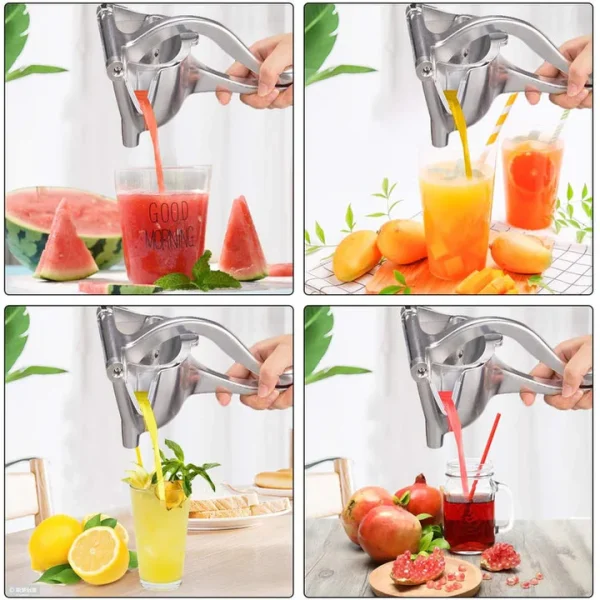 Manual Juice Extractor | Fruit Hand Pressure Juicer Squeezer - Image 3