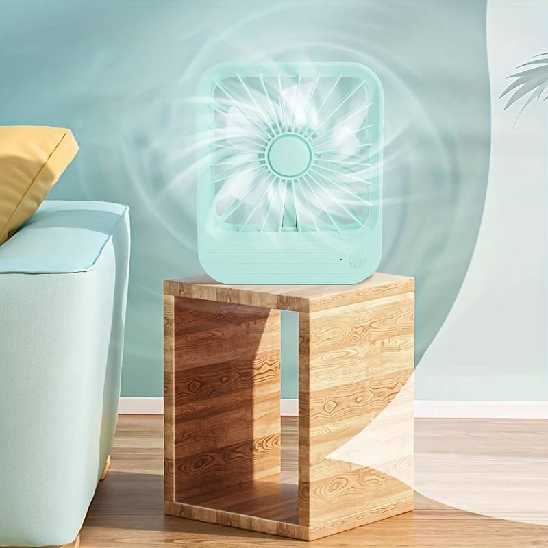 Quite Hanging Desk Fan | Mini USB Rechargeable Fan | Perfect for Indoor & Outdoor Cooling Needs - Image 6