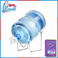 Portable Water Dispenser Bottle Stand with Nozzle Tap | Strong & Foldable | For Home & Outdoor Use | Easy Dispensing for Large Bottles - Image 5