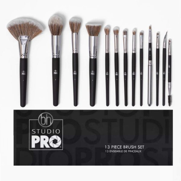 B.H Cosmetics Studio Pro 13 Pcs Brush Set – Professional Makeup Brushes for Perfect Application - Image 6