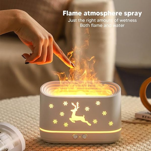 Flame Design Humidifier Essential Oil Diffuser | Flame Design Humidifier Essential Oil Diffuser - Image 2