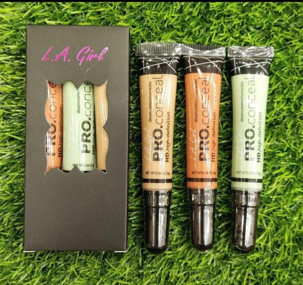 L.A. Girl HD Pro Conceal - Full Coverage Concealer Set - Color Correct & Conceal - Image 3