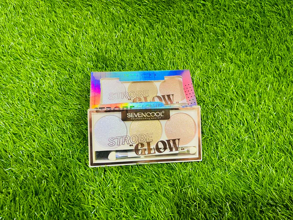 Sevencool Strobe Glow 3in1 Highlighter Kit – Enhance Your Glow with 3 Shades - Image 3