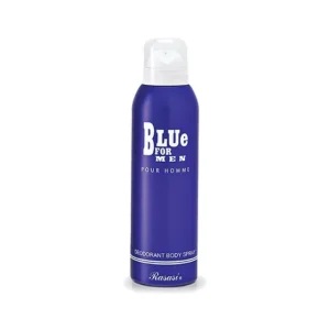 Rasasi Blue For Men Body Spray – 200ML (Original) | Long Lasting Fresh & Masculine Deodorant Spray