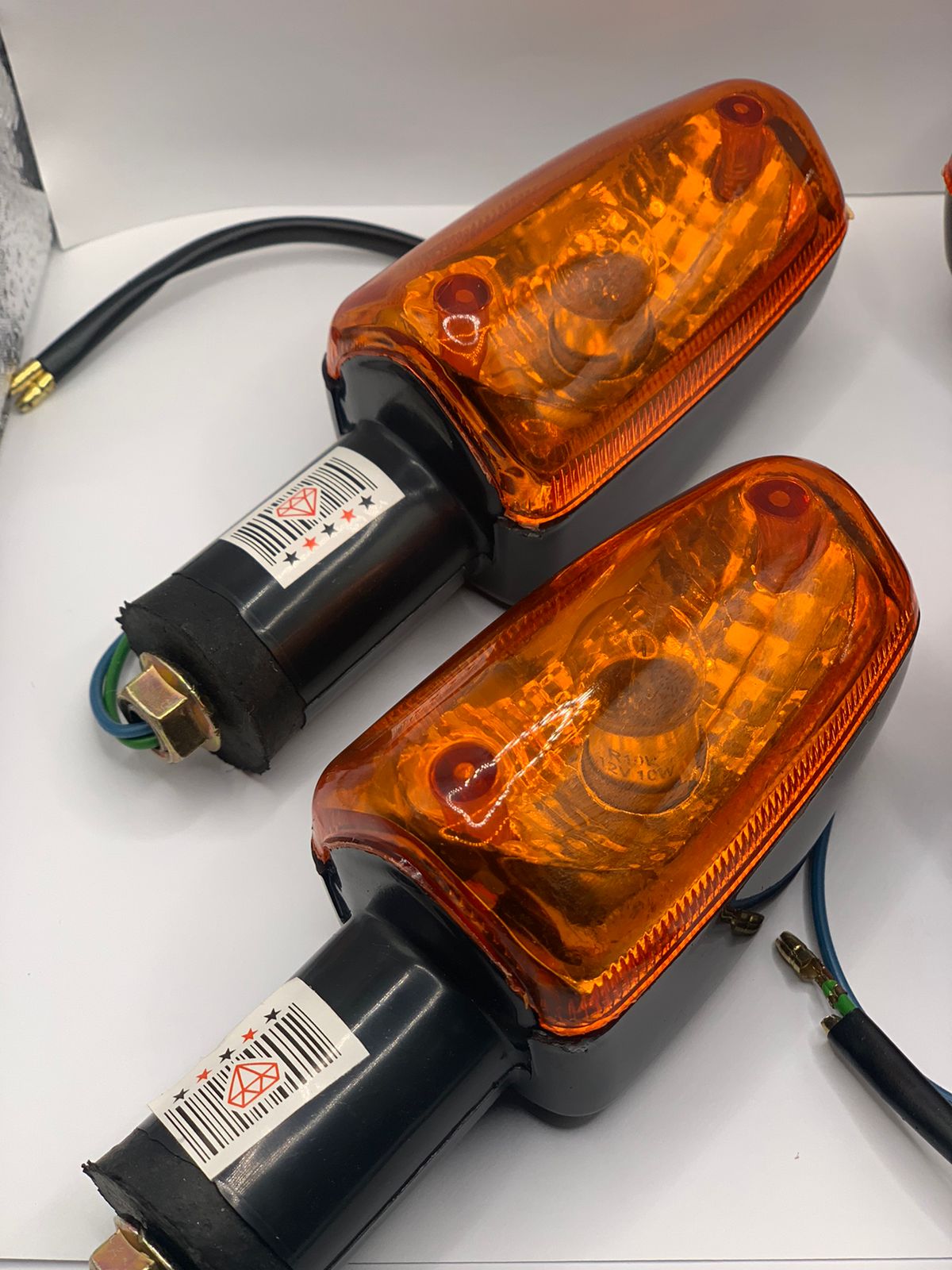 Pack of 4 Original 70cc Bike Indicators | Compatible with 2013 & Newer Models | Motorcycle Turn Signal Lights - Image 8