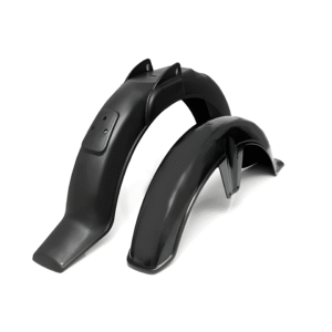 2 Pc Motorcycle Plastic Fender Mudguards Cover Set – Front & Back for 70cc Bikes, Best Quality