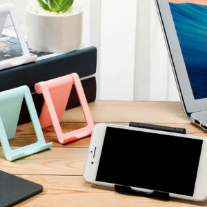 Portable Multi-Angle Universal Mobile Phone Holder | 360° Rotateable & Foldable Smartphone Stand (Random Color)