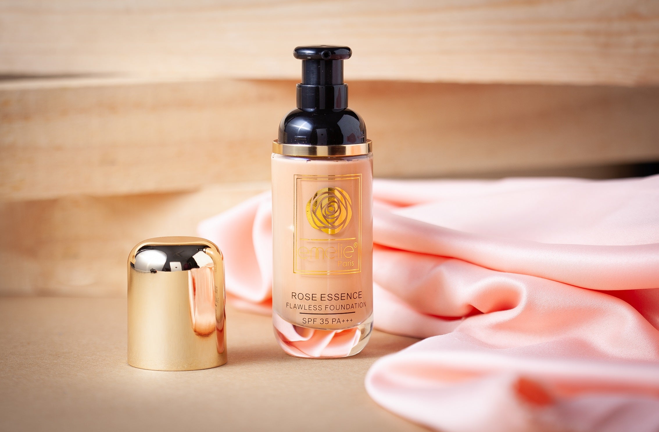 Emelie Rose Essence Flawless Foundation | Long-Lasting, Full Coverage, Lightweight Matte Finish Foundation for All Skin Types - Image 2