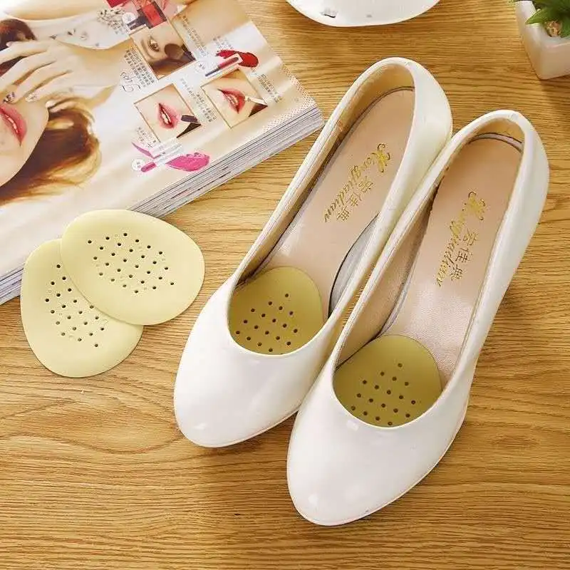 Silicone Anti-Slip Heel Pads for Women | Pain Relief Gel Cushion Insoles for High Heels, Pumps & Sandals | Reusable Soft Foot Comfort Inserts (2PCS) - Image 7