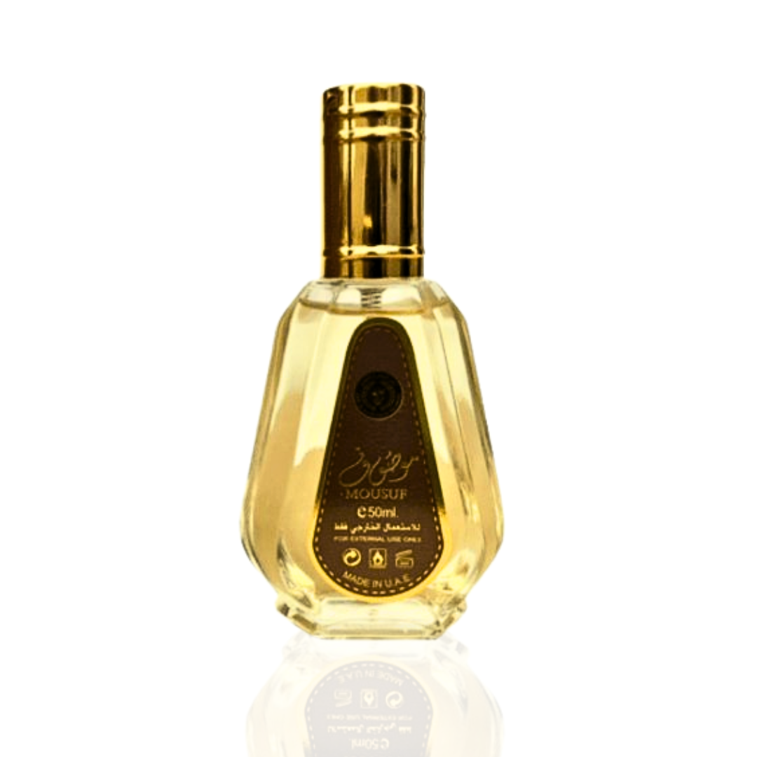 Mousuf Eau De Parfum – 50ML | Luxurious Long-Lasting Arabic Fragrance | Premium Unisex Perfume - Image 3