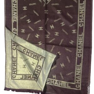 Branded Pashmina Two Tone Staller for Winter by Channel | Soft & Luxurious Warm Shawl for Women | Premium Winter Wrap