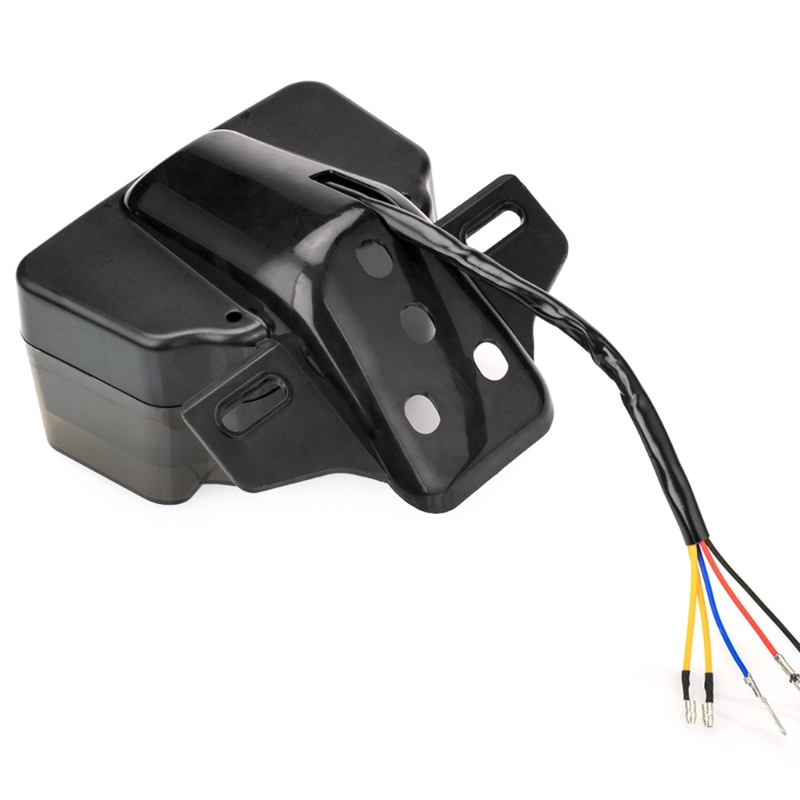 Motorcycle Fancy LED Tail Light | Dynamic Scanning Brake & Turn Signal Light with Breathing DRL | For 70cc & 125cc Bikes - Image 8