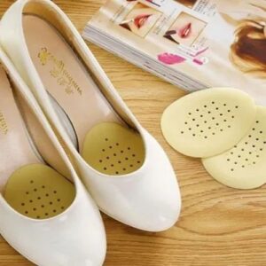 Silicone Anti-Slip Heel Pads for Women | Pain Relief Gel Cushion Insoles for High Heels, Pumps & Sandals | Reusable Soft Foot Comfort Inserts (2PCS)