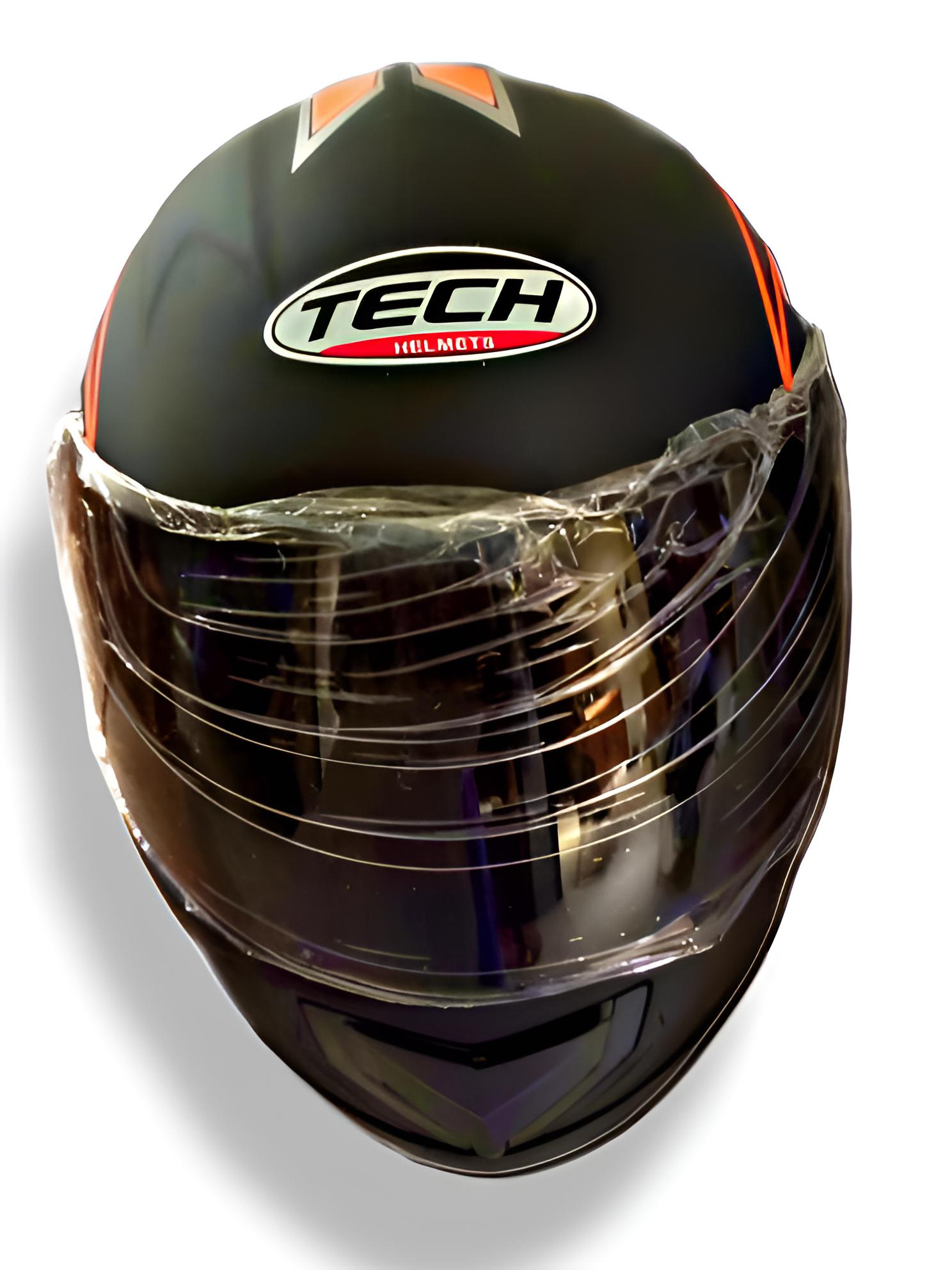 Tech Helmet for Riders | Smart Motorcycle Helmet with Stylish Design & Safety Protection for All Bikes