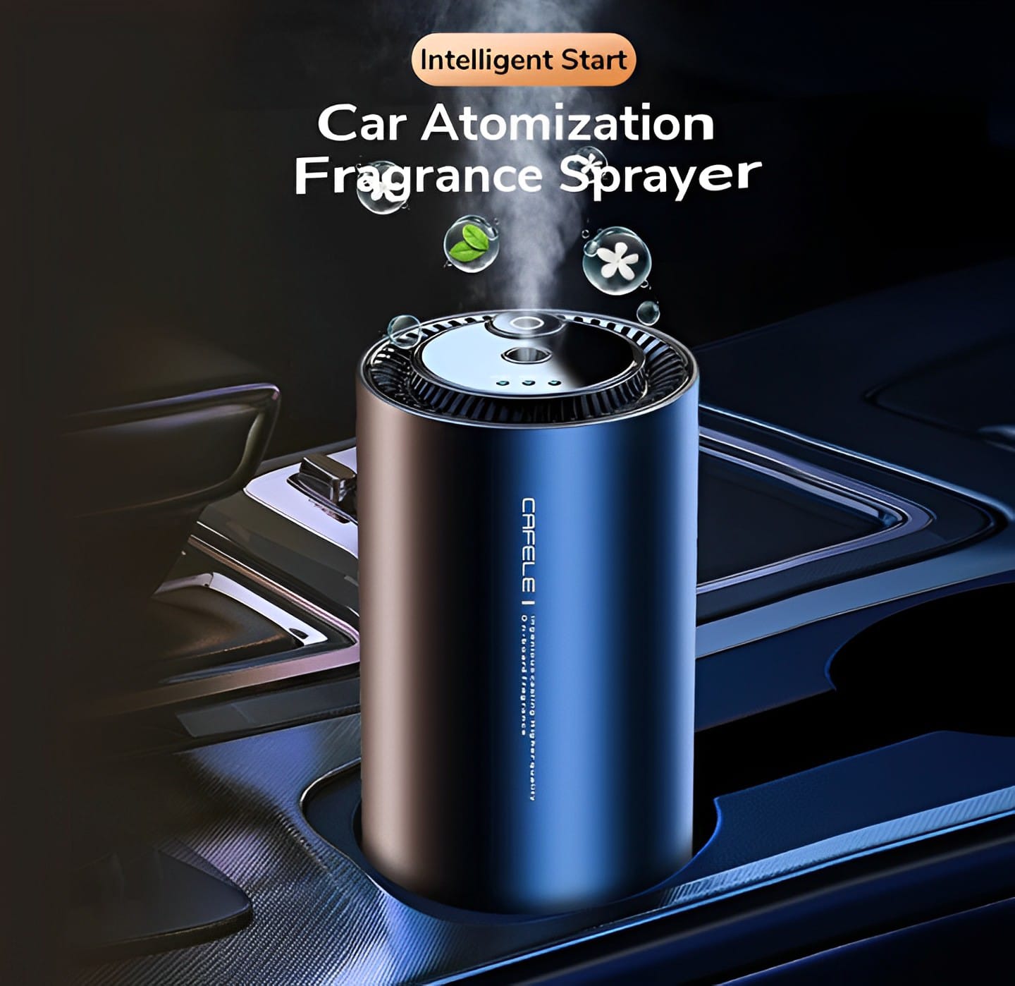 Electronic Air Purifier Auto Aroma Diffuser | Car Interior Deodorizer & Fragrance Freshener | Must-Have Car Accessory (Harmless & Long-Lasting) - Image 2
