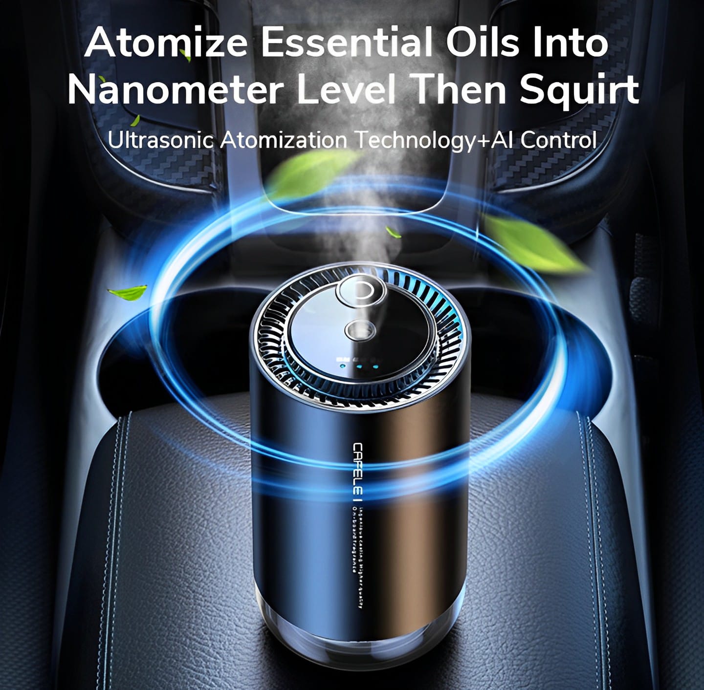 Electronic Air Purifier Auto Aroma Diffuser | Car Interior Deodorizer & Fragrance Freshener | Must-Have Car Accessory (Harmless & Long-Lasting) - Image 3