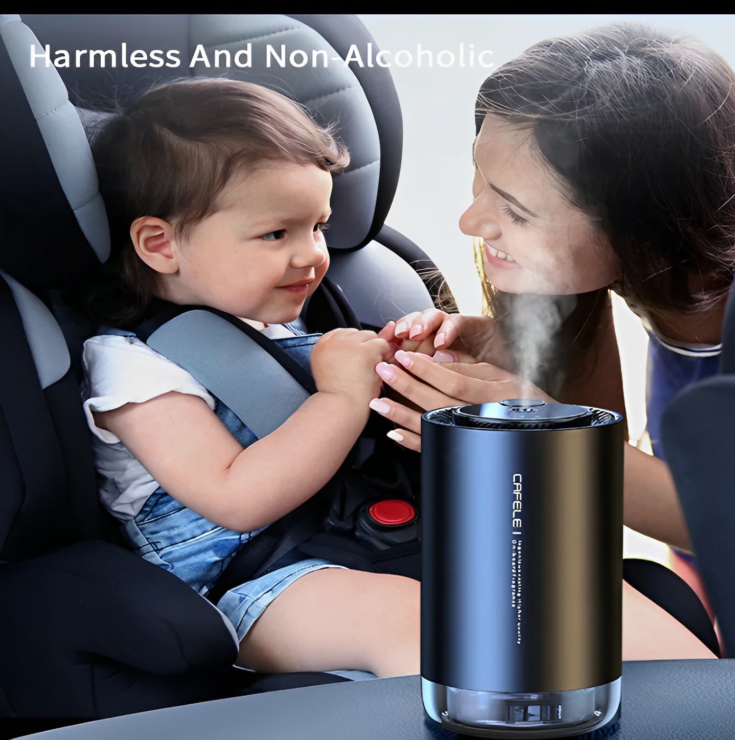 Electronic Air Purifier Auto Aroma Diffuser | Car Interior Deodorizer & Fragrance Freshener | Must-Have Car Accessory (Harmless & Long-Lasting)