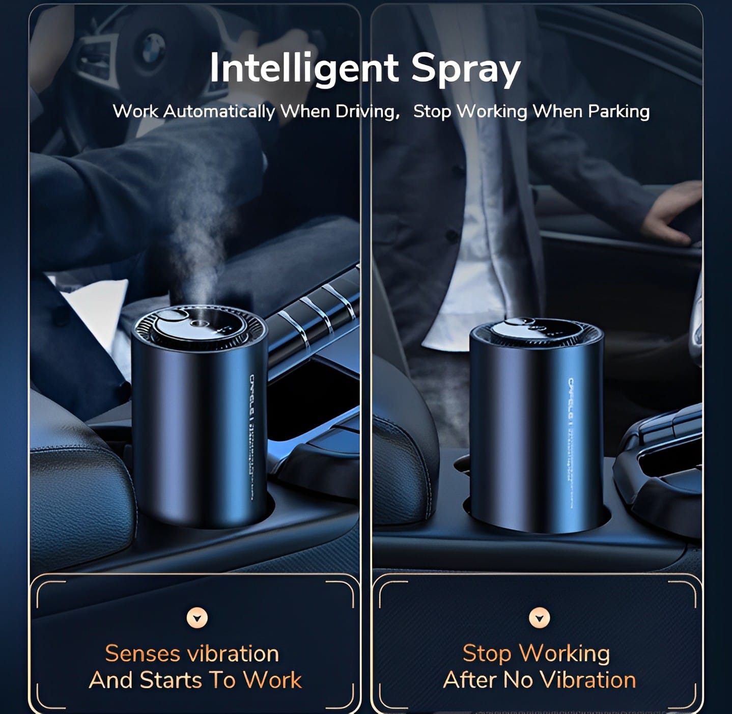 Electronic Air Purifier Auto Aroma Diffuser | Car Interior Deodorizer & Fragrance Freshener | Must-Have Car Accessory (Harmless & Long-Lasting) - Image 5