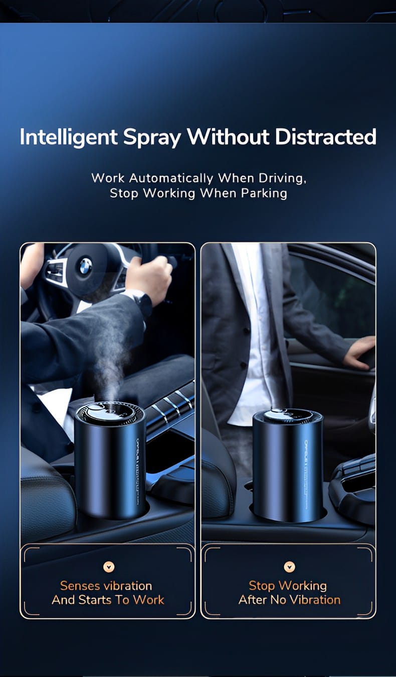 Electronic Air Purifier Auto Aroma Diffuser | Car Interior Deodorizer & Fragrance Freshener | Must-Have Car Accessory (Harmless & Long-Lasting) - Image 13