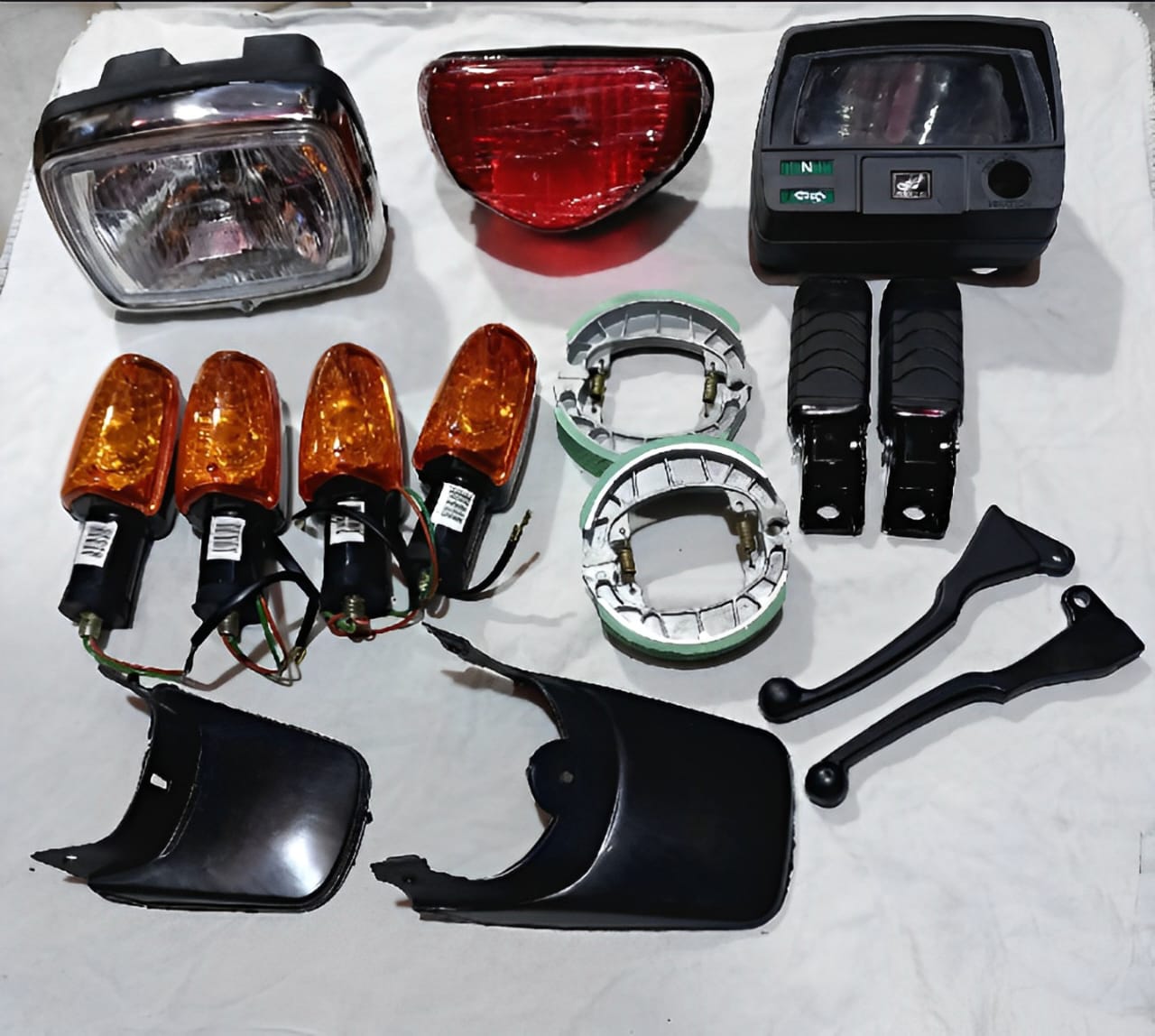 CD70cc & All China Bikes Complete Package | Full Bike Upgrade Combo | Lights, Indicators, Horn, Switch & Accessories Set - Image 2