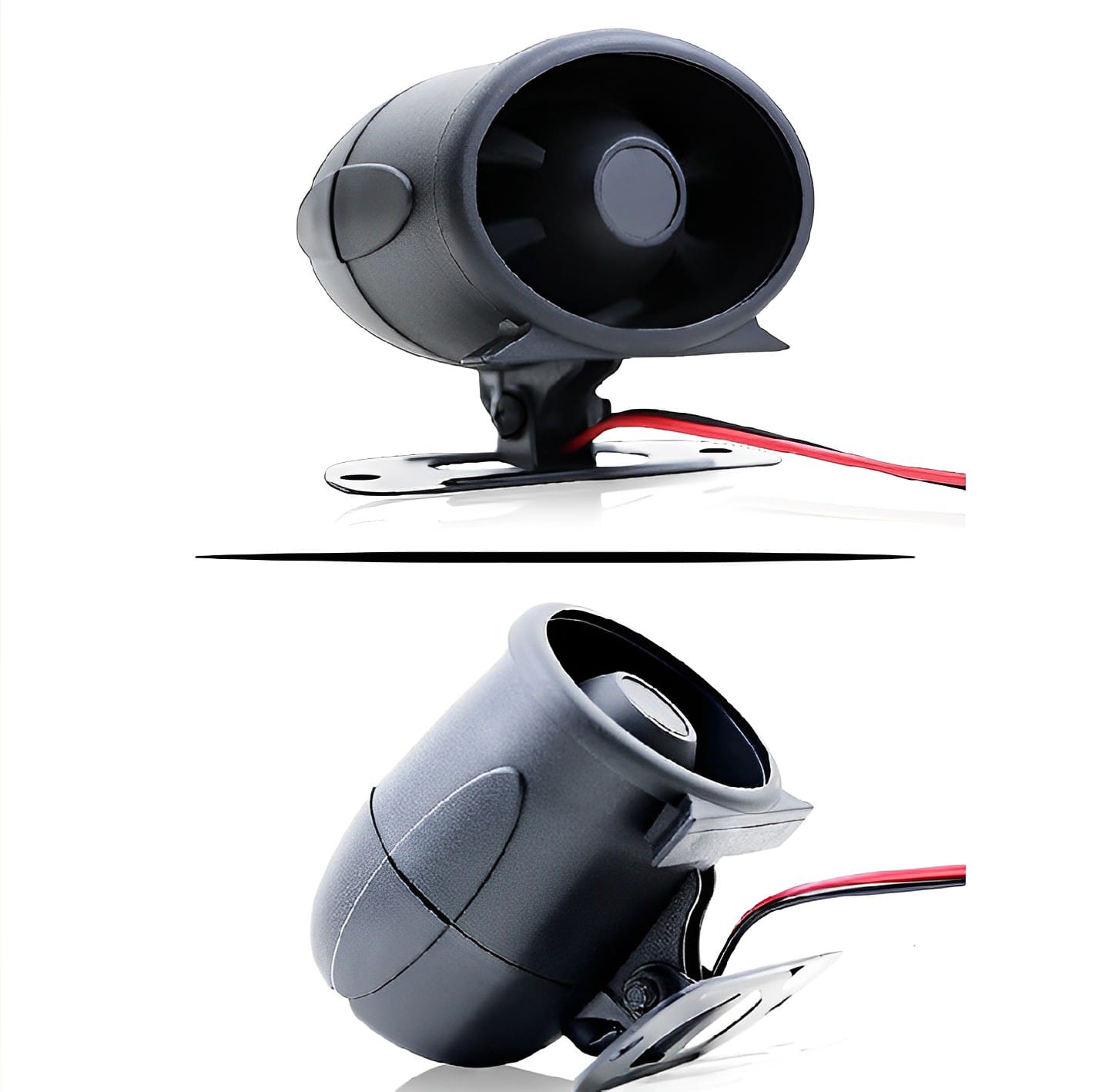 Car Anti-Theft Horn Siren 12V | High Decibel Intelligent Alarm Speaker | Tweeter Voice Siren for Car, Bike, and Security Systems - Image 2