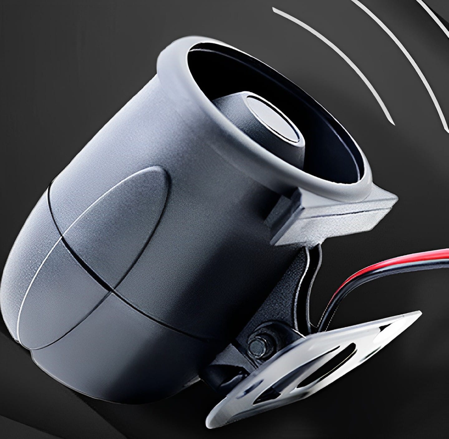 Car Anti-Theft Horn Siren 12V | High Decibel Intelligent Alarm Speaker | Tweeter Voice Siren for Car, Bike, and Security Systems - Image 3