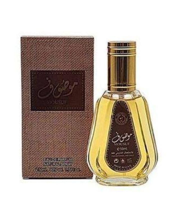 Mousuf Eau De Parfum – 50ML | Luxurious Long-Lasting Arabic Fragrance | Premium Unisex Perfume