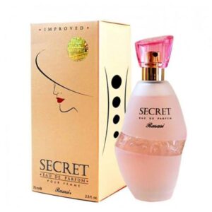Secret Perfume for Women by Rasasi – 75ml | Luxurious Long-Lasting Eau De Parfum | Elegant & Feminine Floral Fragrance