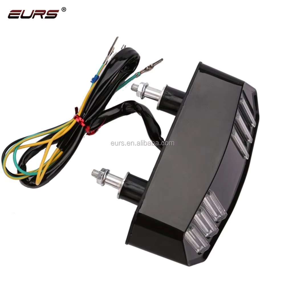 Universal Motorbike Back Light with Indicator | Audi Style LED Tail Light with DRL | Stylish Rear Light for All Bikes - Image 4