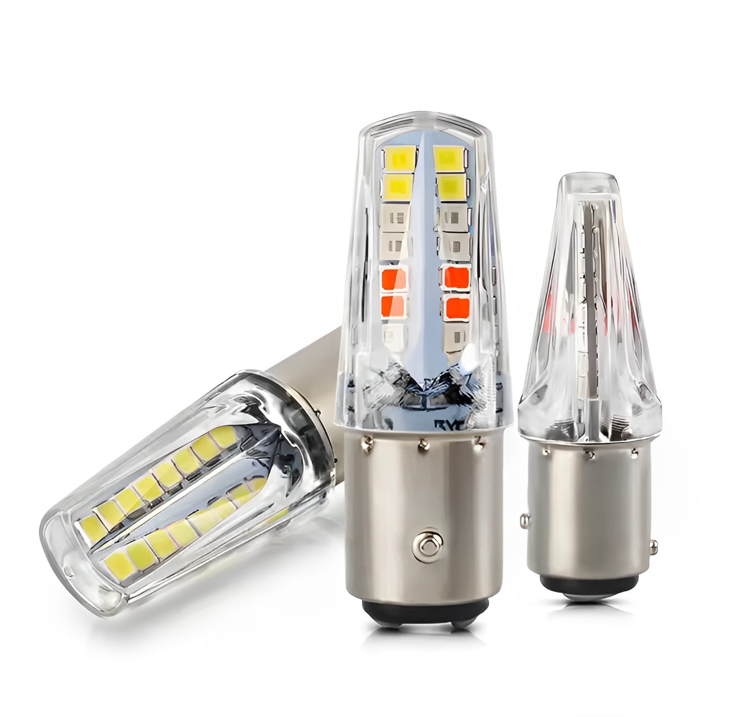 6 Function LED Backlight Bulb | 4 Color Multi-Mode Light for Bikes, CD70, CG125, Cars & Jeeps | Universal 12V Smart Tail Lamp - Image 2