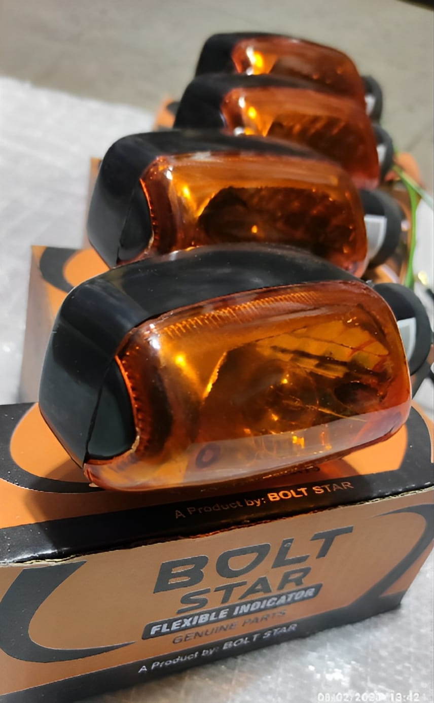 Pack of 4 Original 70cc Bike Indicators | Compatible with 2013 & Newer Models | Motorcycle Turn Signal Lights - Image 3