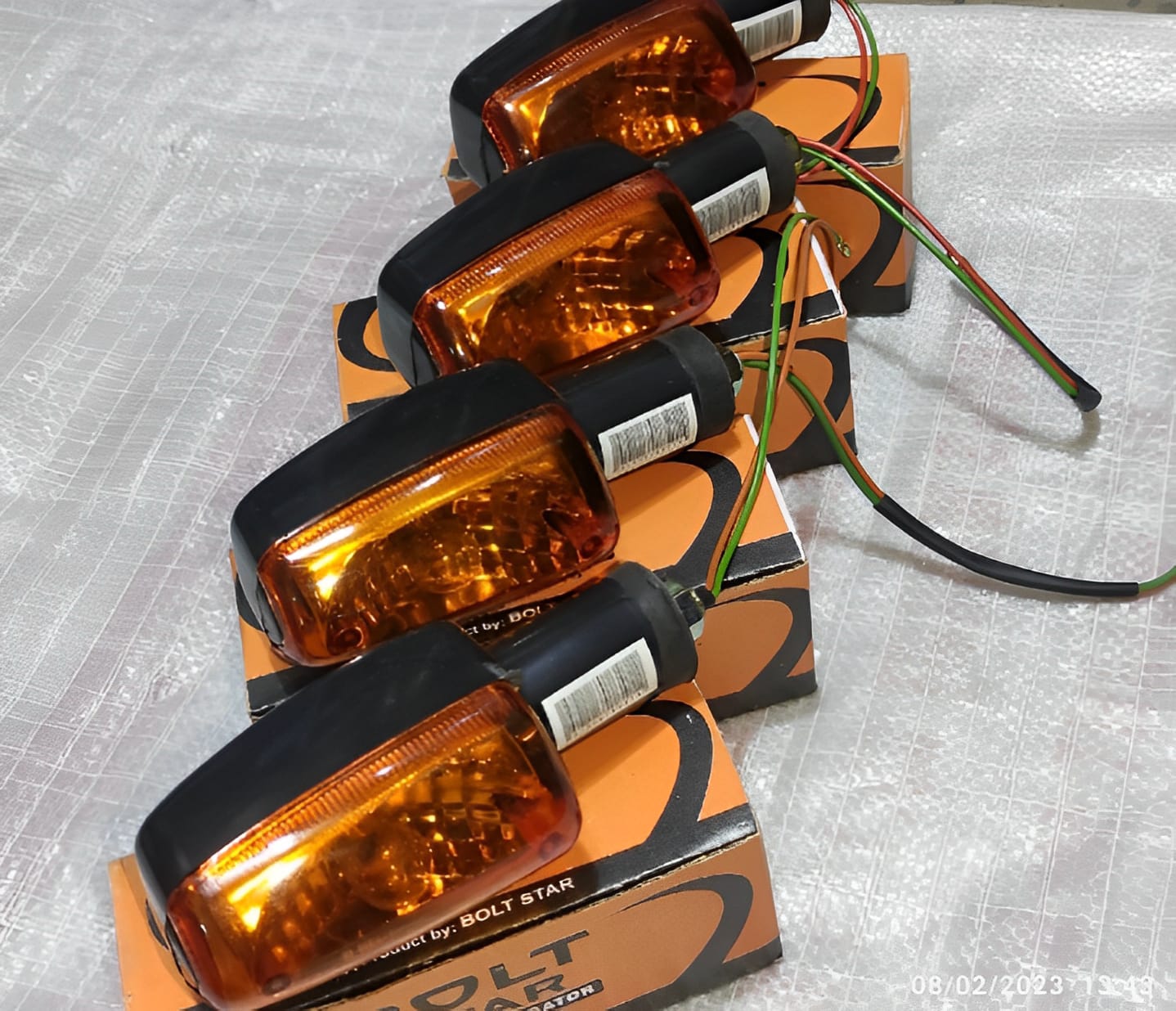 Pack of 4 Original 70cc Bike Indicators | Compatible with 2013 & Newer Models | Motorcycle Turn Signal Lights - Image 4