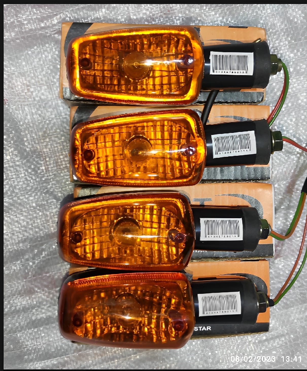 Pack of 4 Original 70cc Bike Indicators | Compatible with 2013 & Newer Models | Motorcycle Turn Signal Lights - Image 6