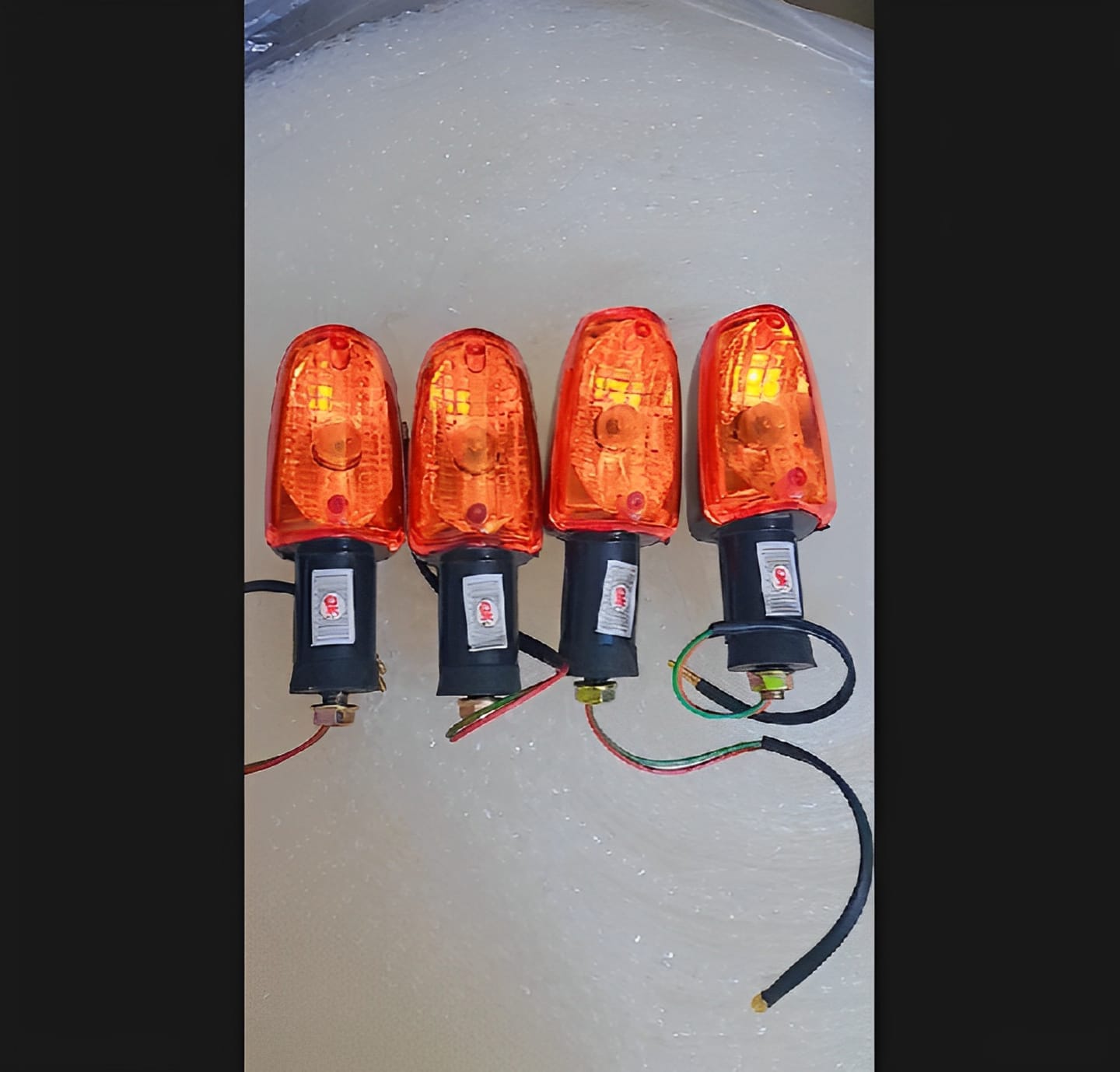 Pack of 4 Original 70cc Bike Indicators | Compatible with 2013 & Newer Models | Motorcycle Turn Signal Lights - Image 7