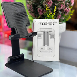 Foldable & Adjustable Mobile Phone & Tablet Stand | Flexible Desktop Mount & Lazy Bracket for All Devices (Random Color)