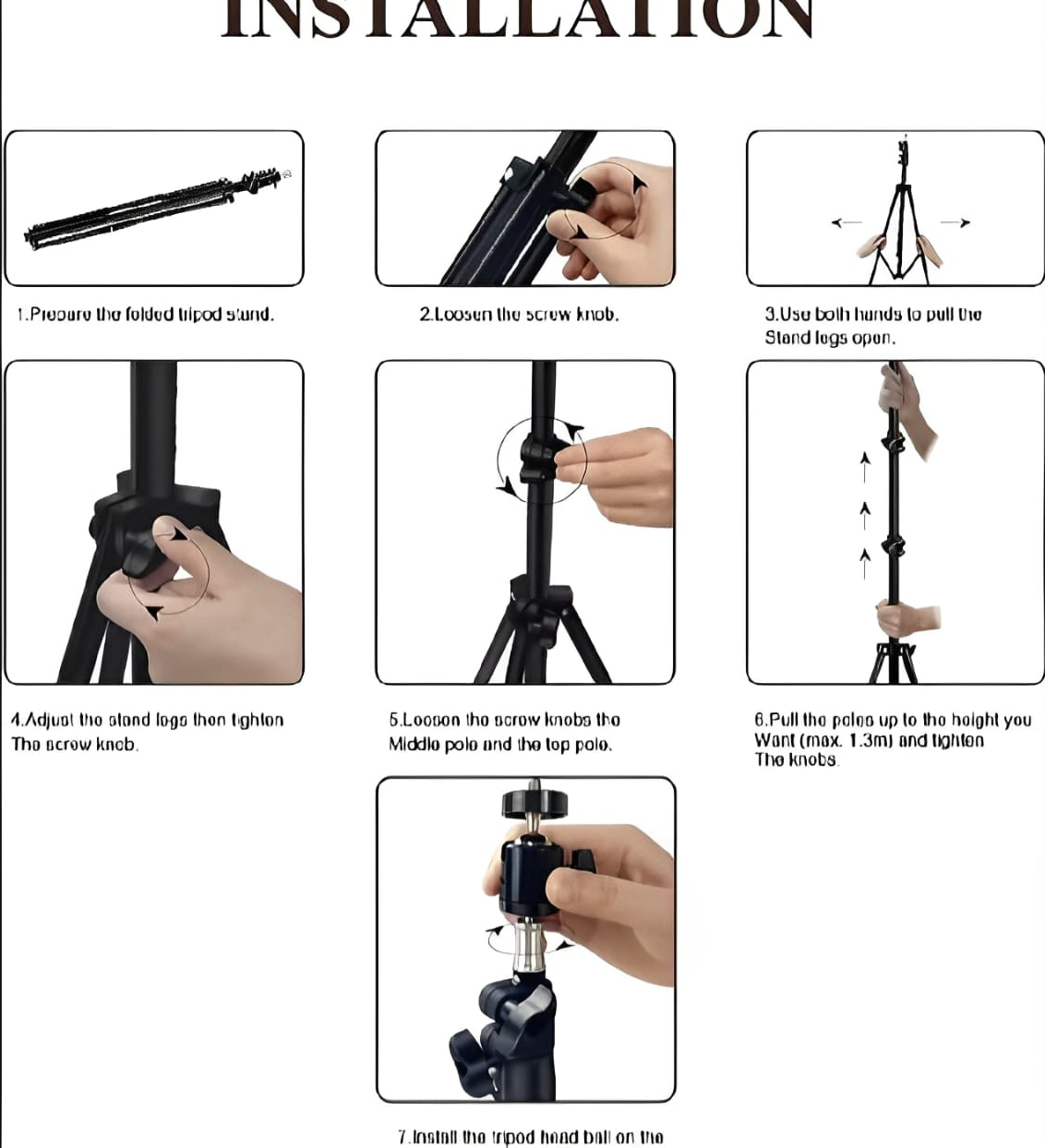 26CM LED Ring Light with Mobile Holder & 7ft Tripod Stand | 3 Light Colors, Dimmable USB Selfie Ring Light for Videography & Photography - Image 3
