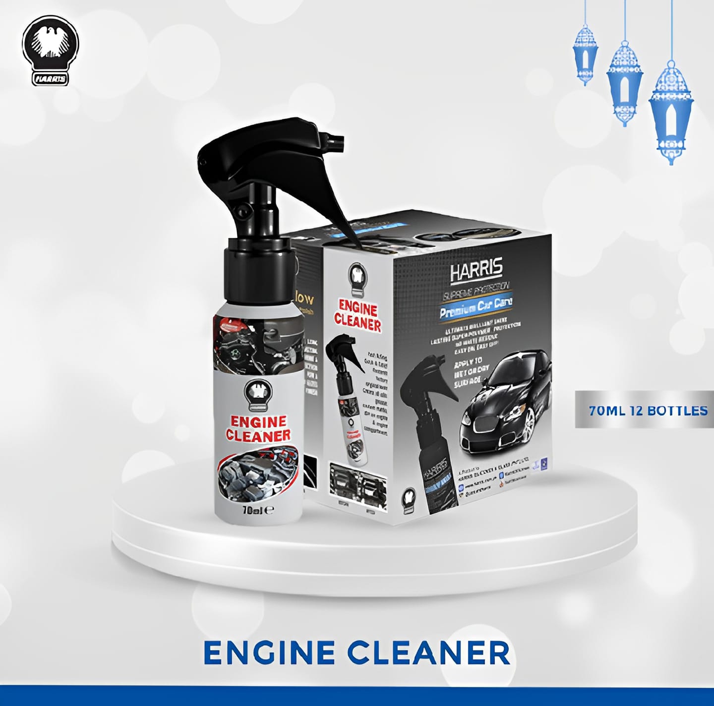 Pack of 12 Engine Cleaner Sprays | Premium Quality 70ml Bike & Car Engine Degreaser - Image 2