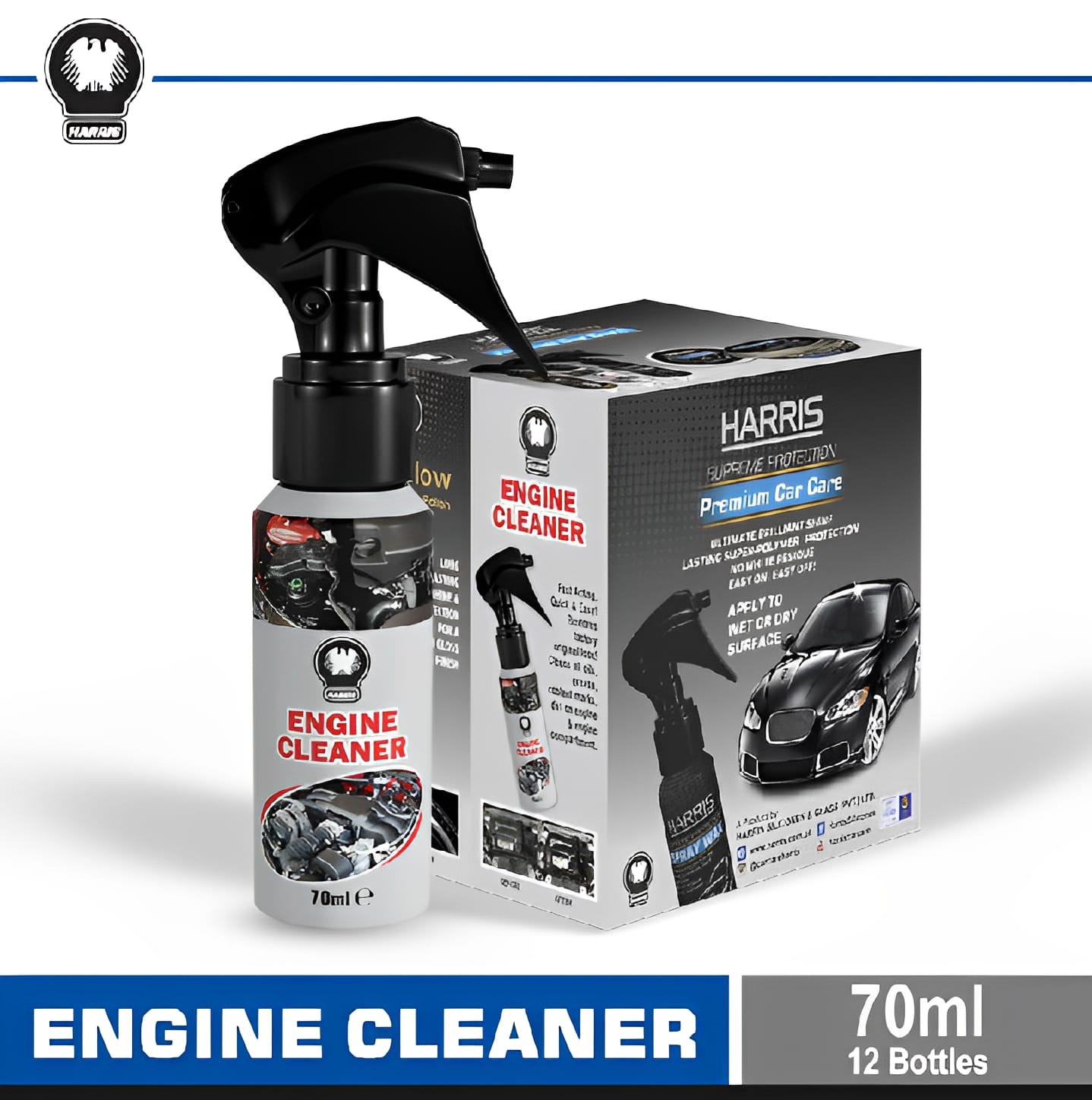 Pack of 12 Engine Cleaner Sprays | Premium Quality 70ml Bike & Car Engine Degreaser - Image 5