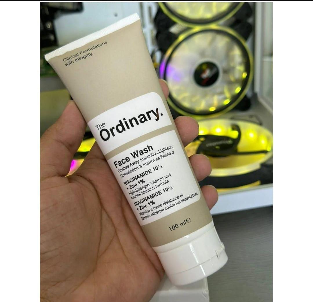 The Ordinary Niacinamide Face Wash – 100ml | Brightening & Oil-Control Cleanser | Suitable for All Skin Types | Deep Pore Cleansing Formula - Image 3