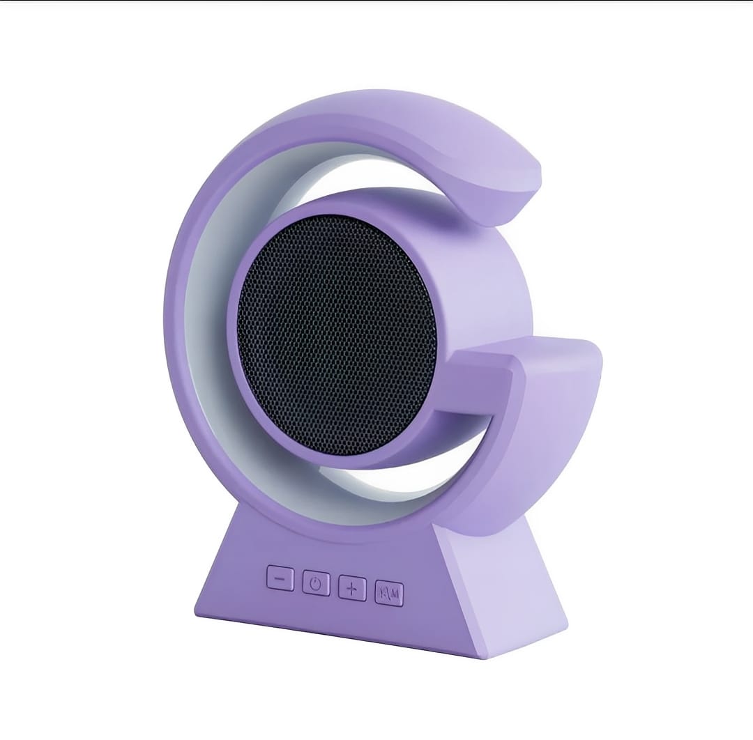 BX-39 Mini G Wireless Bluetooth Speaker 5.3 | RGB Light & Wireless Charging | Portable Speaker with Bedside Lamp - Image 2