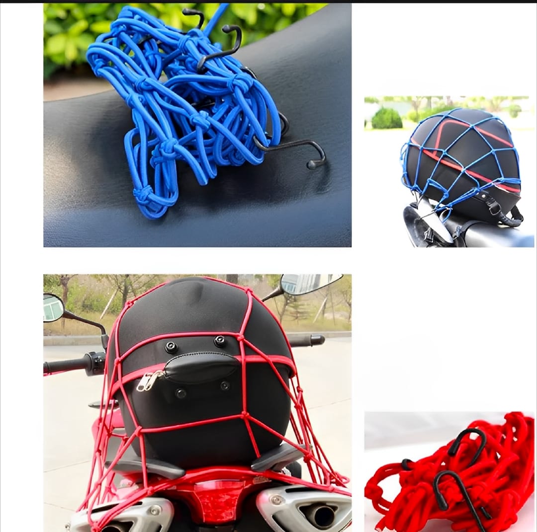 Bike Seat & Luggage Belt | Rubber Motorcycle Bag Belt, Long Adjustable Belt for Bikes - Image 8